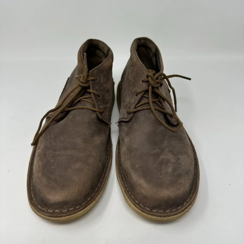 Oliberte Chukka Adibo Lace up Leather Casual Men’s Shoe. - Picture 6 of 16